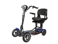 Patinete eléctrico Sunnigoo L3 de 4 ruedas para personas mayores, con dos motores y una batería de 36 V 18 Ah.