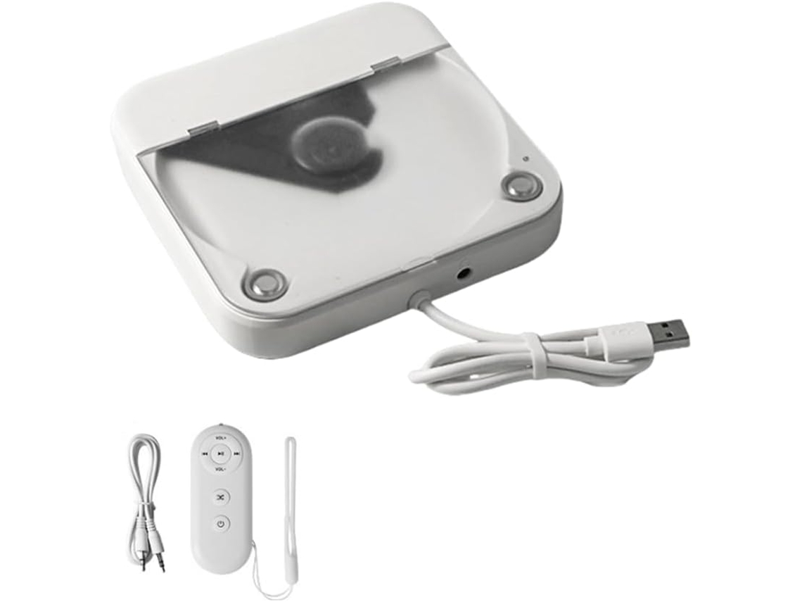 Reproductor De Cd Externo Universal Para Coche - Portátil Con Cable Aux, Se Conecta Al Puerto Usb