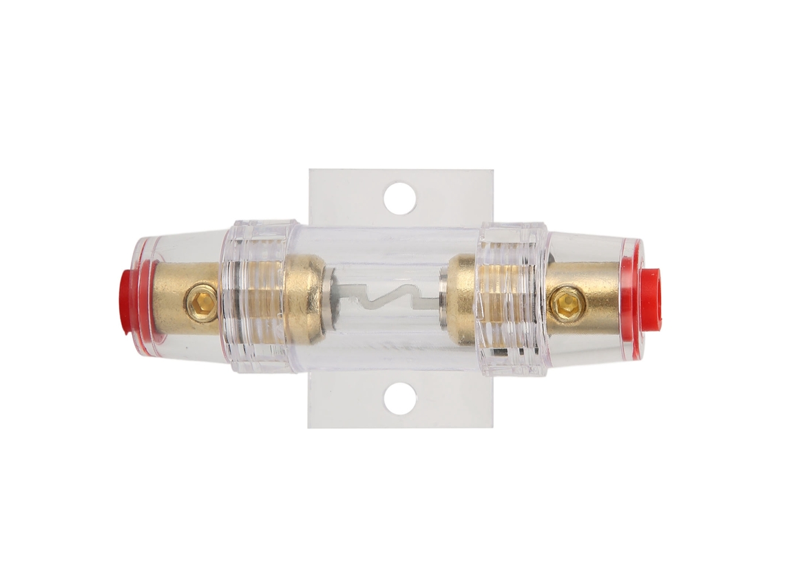 Portafusibles Agu De Una Sola Línea Resistente A Altas Temperaturas Para Cables De 4awg Y 8awg De 60a.