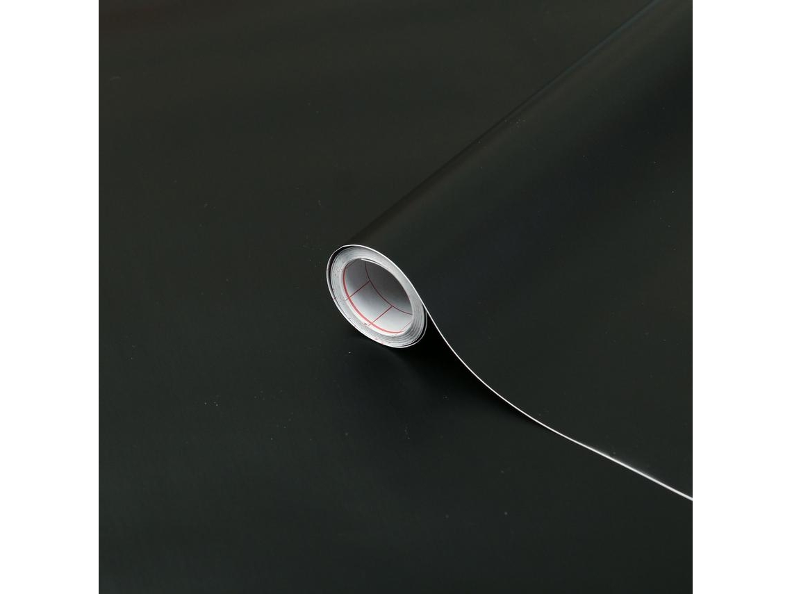 Papel Autoadhesivo D-C-FIX Liso Mate P038741 (Negro - 45 x 200 cm)