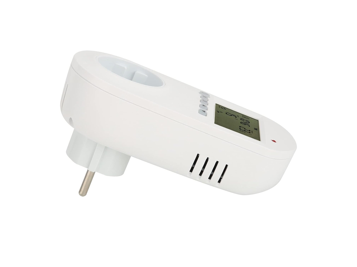 Termostato, Termostato Programable Para Enchufe, Calefacción Eléctrica Conmutable En °c/°f