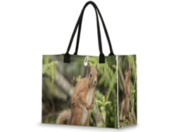 Bolso Grande Tropicallife Forma Ardilla Para Mujeres Niñas Bolso Hombro Compras Trabajo Gimnasio Organizado