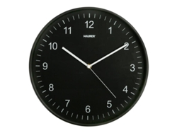 Reloj de Pared Ø 30 cm Color Negro MAURER
