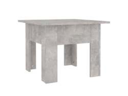 Mesa de centro de contrachapado gris cemento MAISON EXCLUSIVE (55x55x42 cm)