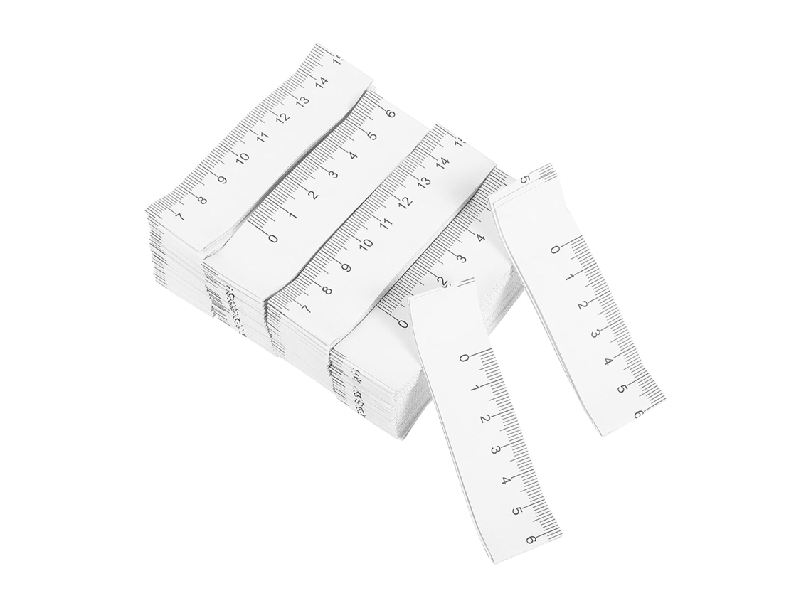 Cinta Métrica Desechable De Papel Blanco Ideal Tanto Profesionales