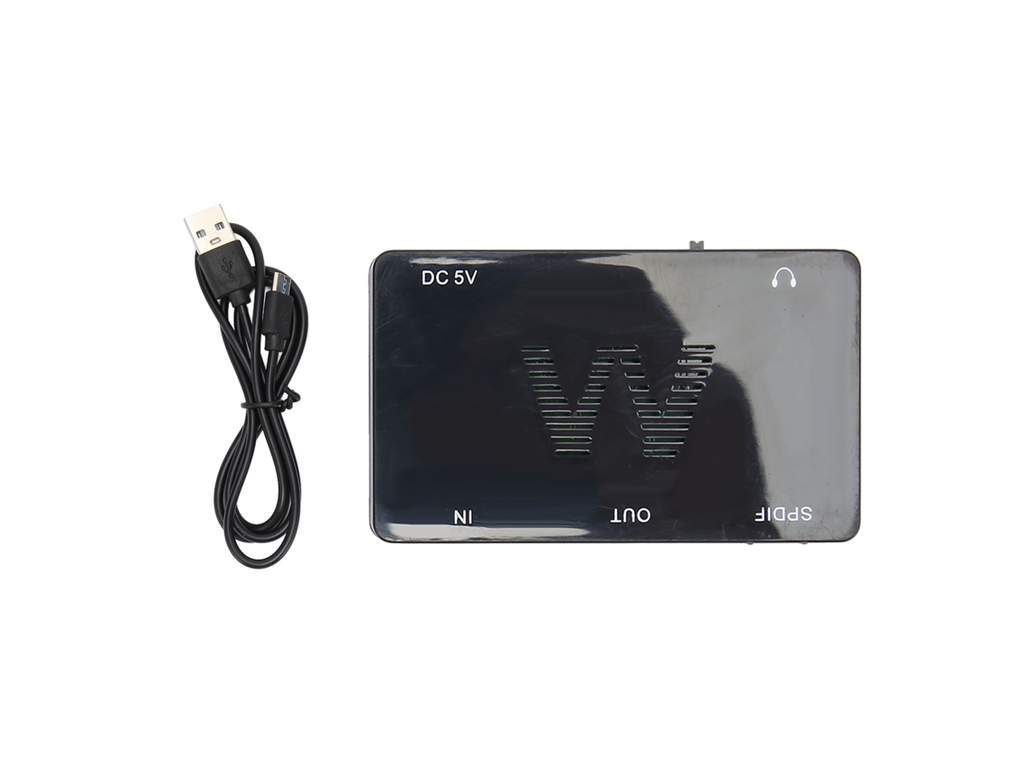 Extractor De Sonido Hd Interfaz Multimedia Spdif 3.5mm Convertidor Pass 2.0ch 5.1ch
