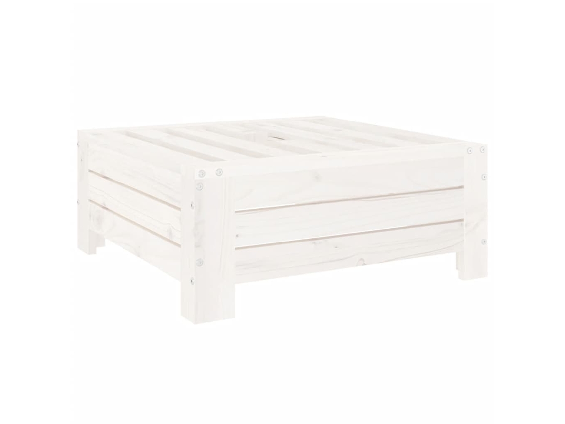 Maison Exclusive - Cubierta Para Base De Sombrilla Madera Maciza De Pino Blanco
