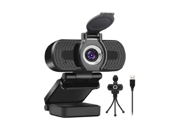 Cámara web Full HD de 1080p para computadora portátil, computadora de escritorio, cámara para conferencias y videollamadas como regalo de San Valentín para él USHION