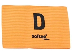 Abrazaderas de Capitán SOFTEE  Delegado De Campo (Naranja - Tamaño unico)