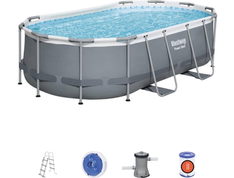 Piscina Tubular BESTWAY 56620 (con Cartucho - 7250 L - 250x100cm)