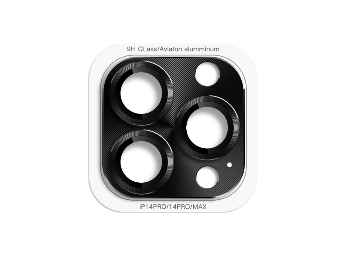 A Película Metálica Para Lentes É Adequada Paracapa Preta Com Estampa De Cd Para Iphone 17