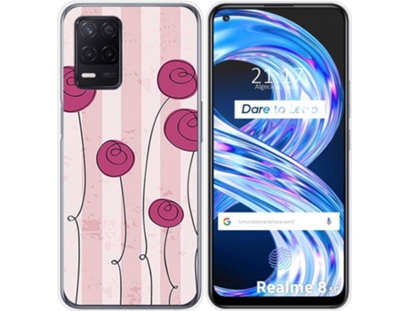 Carcasa Realme 8 5G / Narzo 30 5G TUMUNDOSMARTPHONE Flores Vintage Multicolor