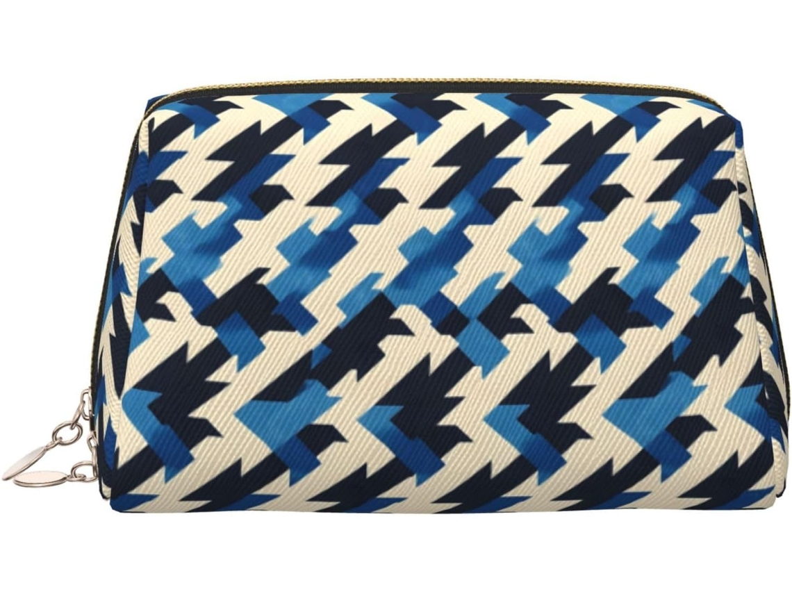 Neceser De Viaje Cuero Organizador Para Mujer Diseño Estampado Vacaciones