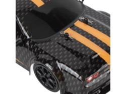 Coche Teledirigido De 2,4 Ghz Con Luces Delanteras, 4 Ruedas Omnidireccionales, Juguete De Carreras Rc, Funciona Con Una Sola Batería.