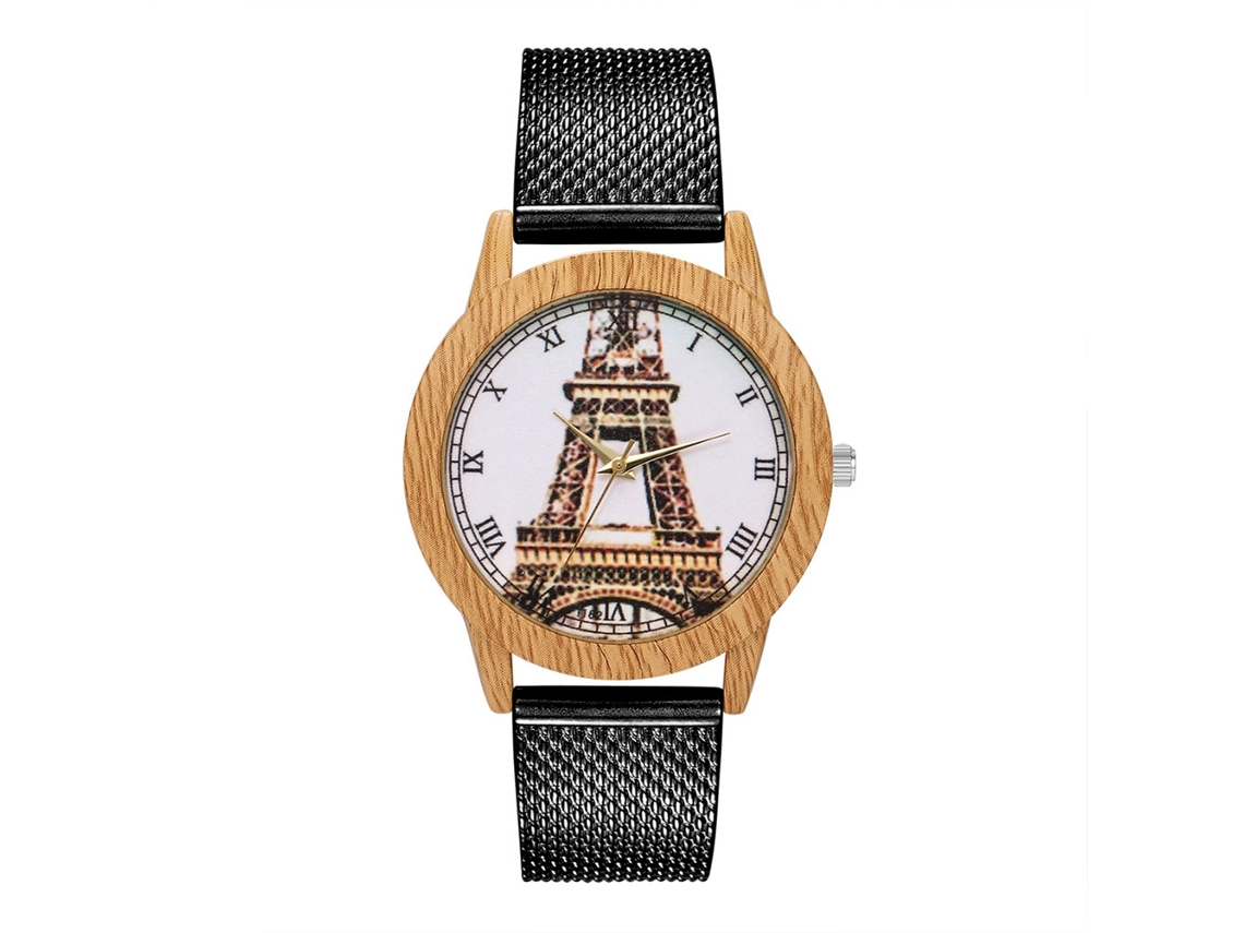 Reloj De Pulsera De Cuarzo Zhoulianfa De Estilo Casual Y Moderno Para Hombre Y Mujer, Color Negro.