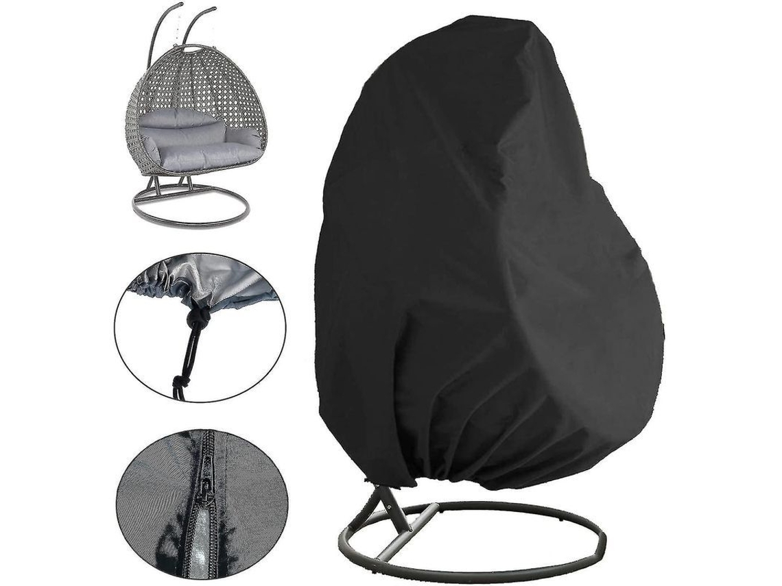 2026-funda Para Sillón Colgante Huevo De 2 Personas, Impermeable, Uv Y Polvo Resistente, Talla Universal 91'' X 80'' Para Jardín