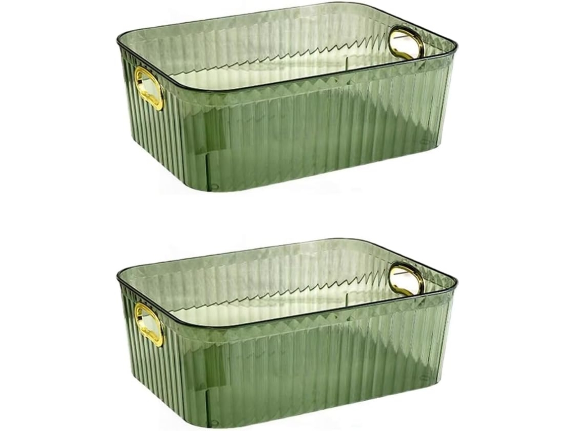 Tapa para organizador de escritorio, caja de productos faciales, almacenamiento, cesta organizadora Gokoco