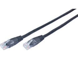 Cable de Red GEMBIRD (RJ45 - 25 cm - Negro)