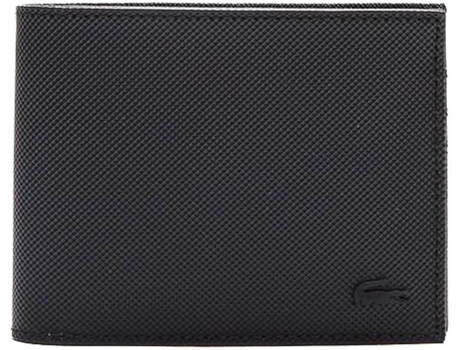 Cartera LACOSTE Basic Sintético Hombre (TU - Negro)