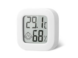 Termómetro higrómetro interior, 4 piezas Mini termómetro digital de alta precisión Higrómetro Monitor de temperatura H61 S/MARCA