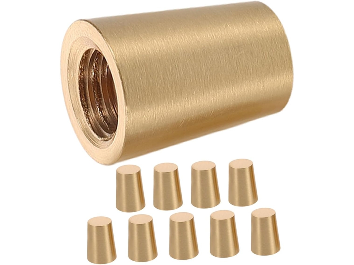 Patas 20 Latón Cónicas Muebles Mm 10 Piezas Almohadillas