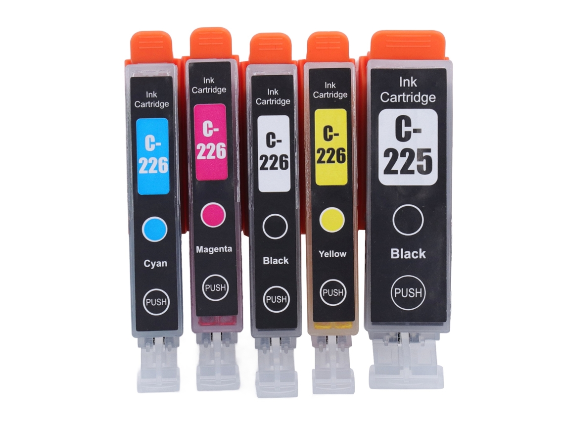 Cartucho de tinta compatible para Pixma, IX6520, IP4820, IP4920, MG5120, MG5220, 5 núcleos, BK, C, M, Y, ABS S/BRAND