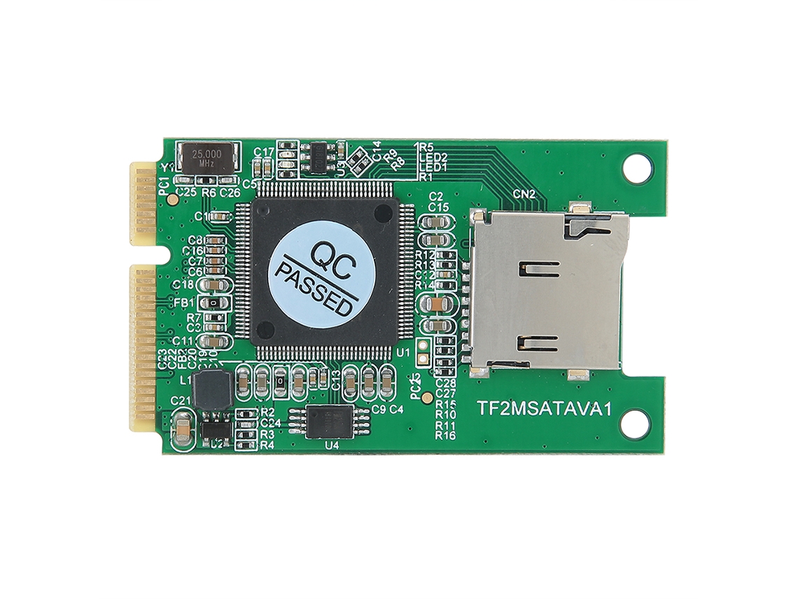 Adaptador De Expansión De Tarjeta Riser Msata A Tf Para Portátiles Windows Mac Os