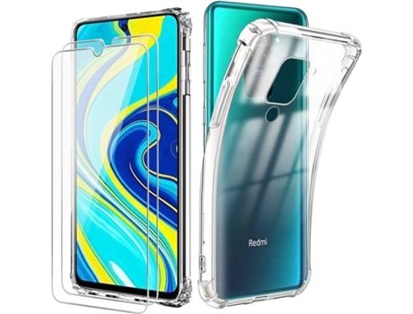Carcasa + Protector Xiaomi Redmi Note 9 HONGWE.