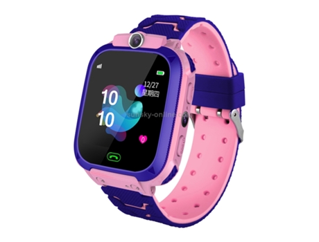 Smartwatch Q12B 1.44" pantalla a color Smartwatch para niños, posicionamiento de libras de la ayuda/dial bidireccional/primeros auxilios C
