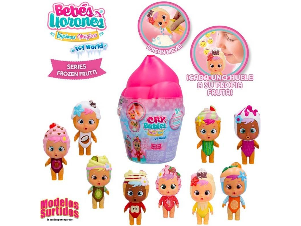 MuÃÂÃÂÃÂÃÂ±eca BEBES LLORONES Bebes Llorones Lagrimas Magicas Icy World S.Frozen Frutti (Edad MÃÂÃÂÃÂÃÂ­nima: 3 AÃÂÃÂÃÂÃÂ±os)