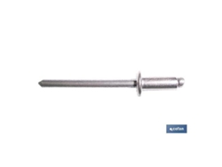 Remache acero inox. a-2  4 x 06 mm   caja 1000 unid.