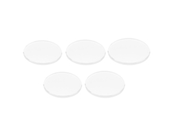 5 Unidades De Cristal De Zafiro Biconvexo Para Reloj, 20 Mm-22 Mm, Accesorio De Reparación De Lentes, 1,2 Mm