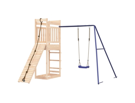 Multi-Actividades VIDAXL de exterior en Madera maciza de pino (Edad Mínima Recomendada: 3 años)