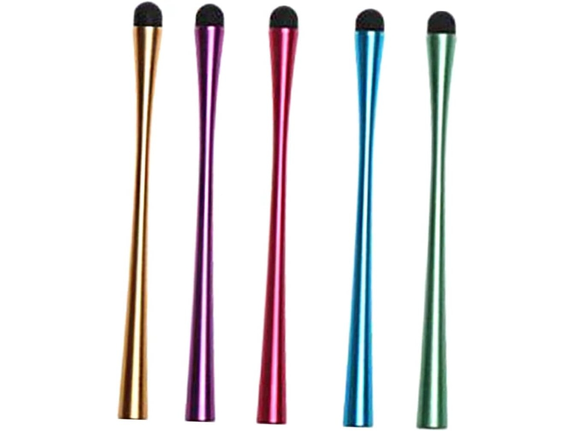 Lápiz Óptico Capacitivo De 5 Piezas Para Pantallas Táctiles, Práctico Lápiz Para Teléfonos