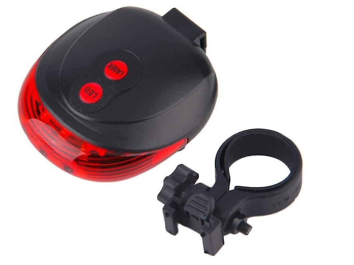 Potente luz trasera para bicicleta 7 modos de iluminación YIZHOOD DES583 (Negro)