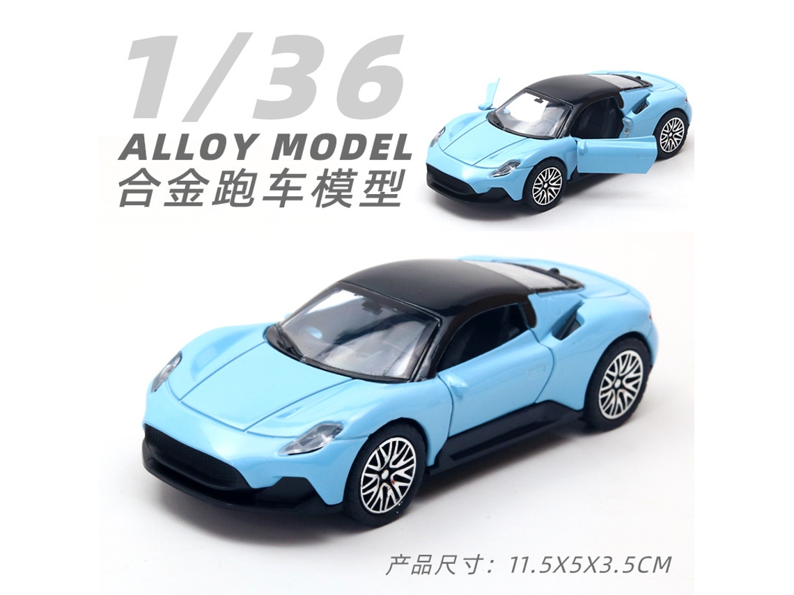 Modelo De Coche De Metal Fundido A Escala 1/36, Figura De Coche De Juguete, Regalo Para Niños