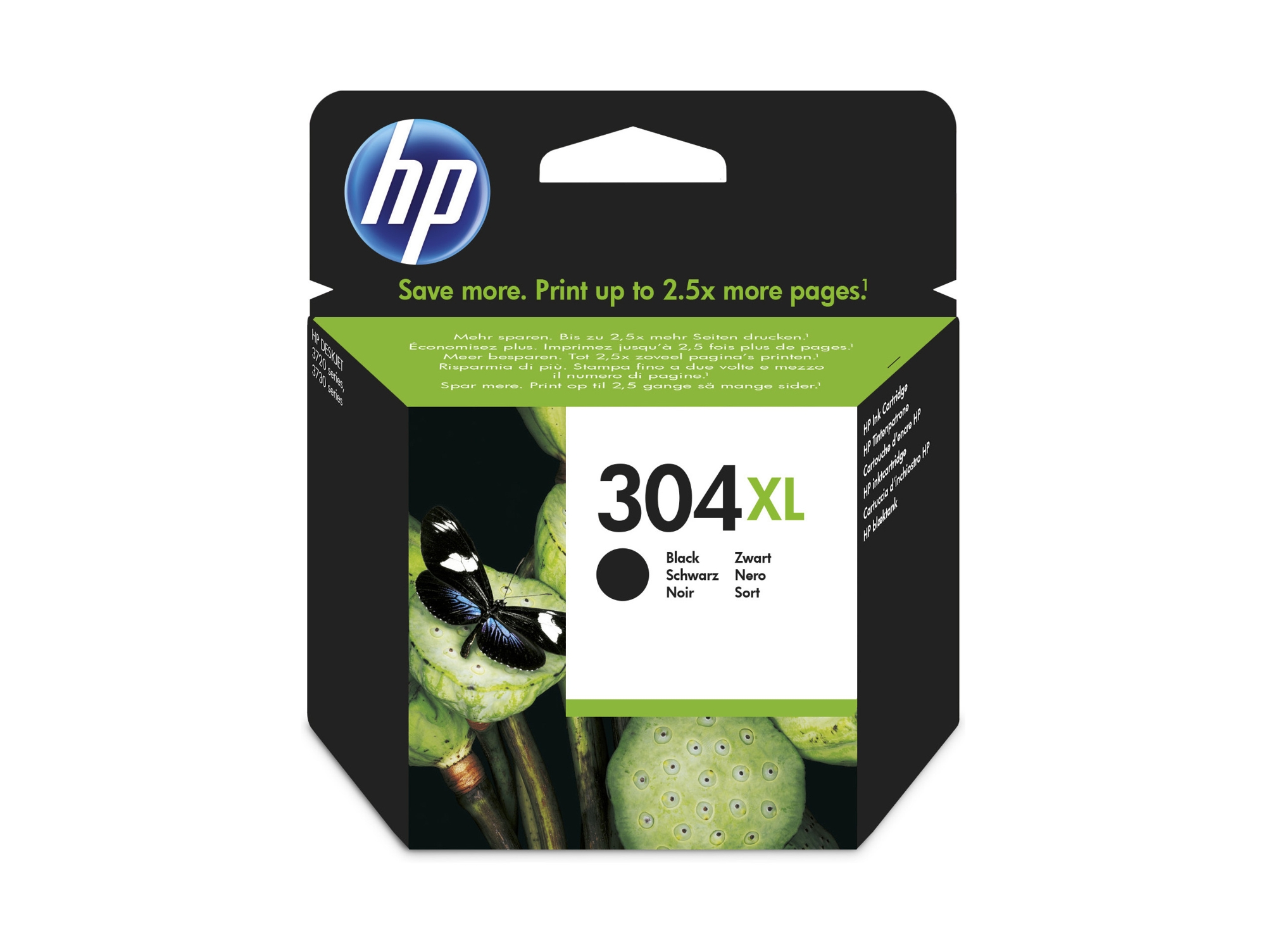 Cartucho de tinta Original HP 304XL Negro