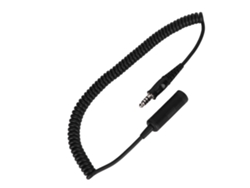 Cable De Extensión De 70 Cm Para Auriculares Militares U-92a/u Para Helicóptero U-174/u