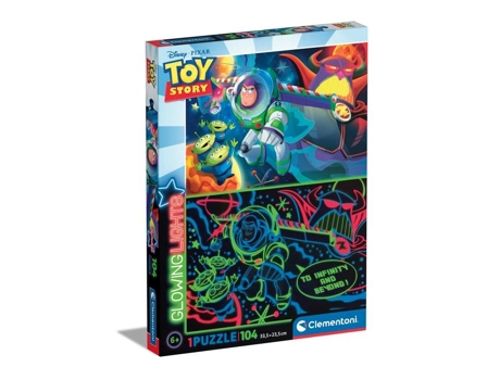 Puzzle CLEMENTONI TOY STORY Puzle de figuras 104 pieza(s) Arte