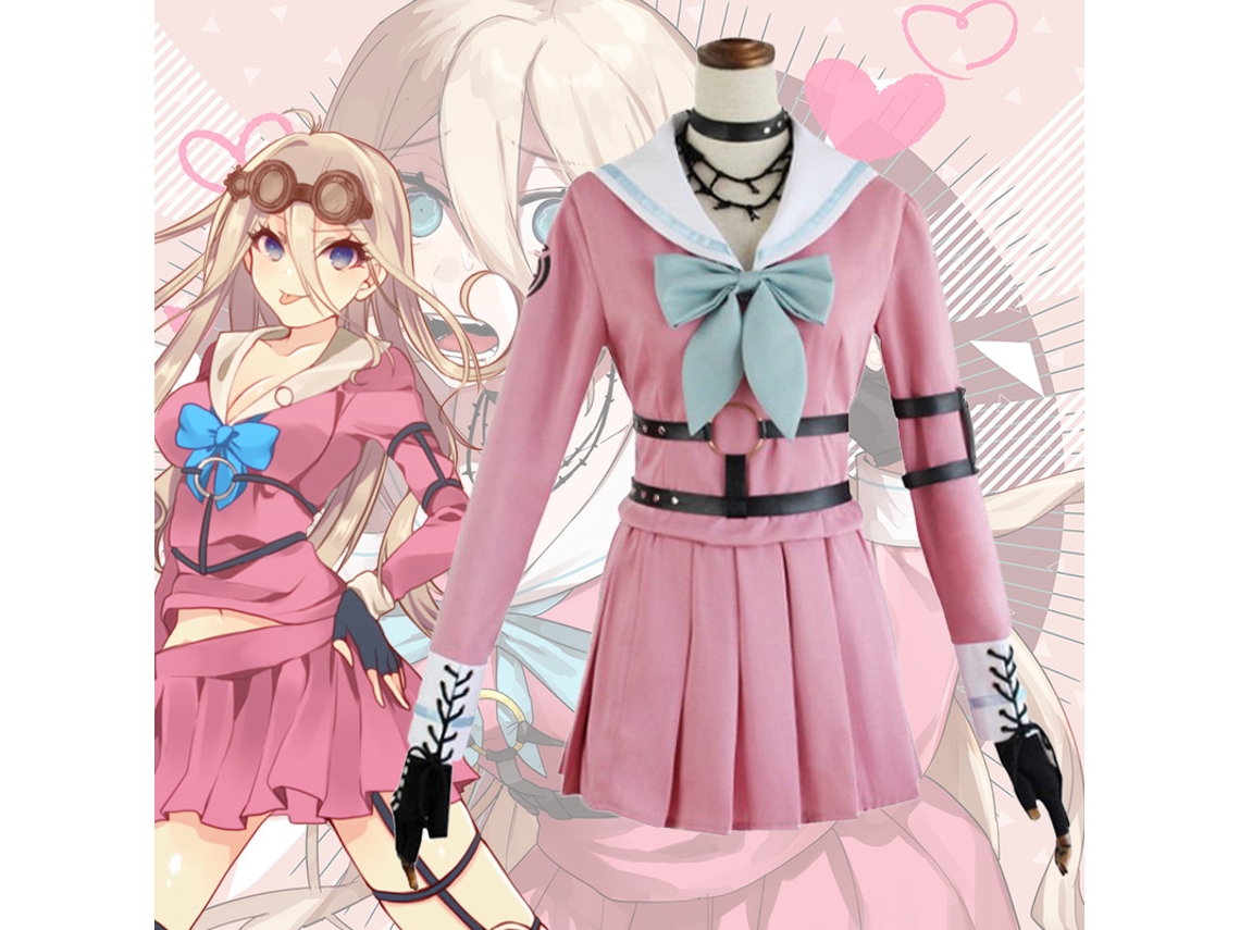 Nuevo Danganronpa V3 Iruma Miu cosplay Halloween S
