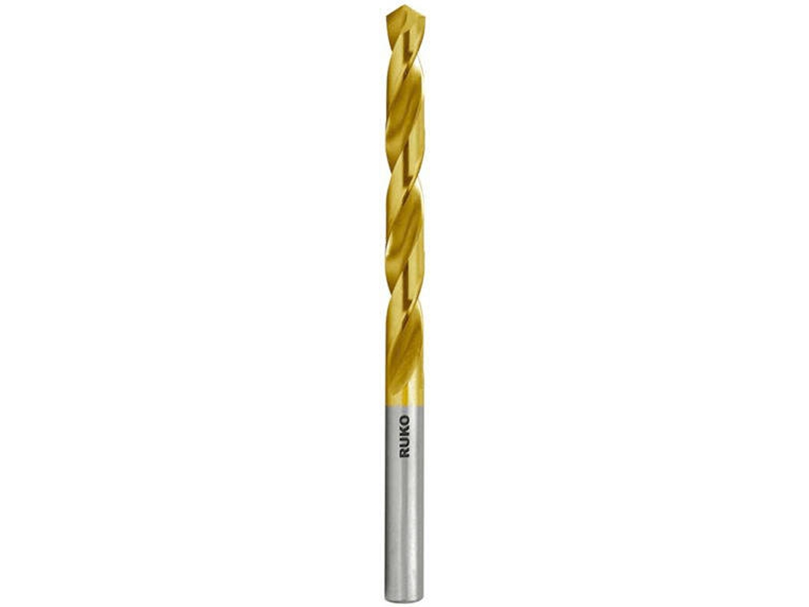 Brocas Helicoidales RUKO DIN 338 N HSS-G TiN (350mm)