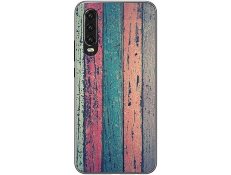 Carcasa Huawei P30 TUMUNDOSMARTPHONE Madera 10 Multicolor