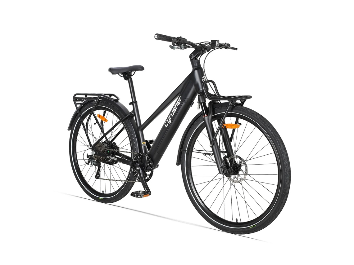Bicicleta eléctrica de trekking Cyrusher Asuka, 36 V, 14 Ah, 250 W, 50 N·m