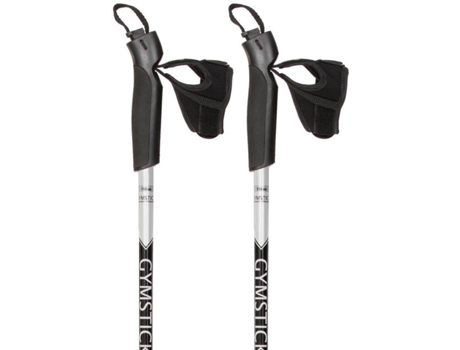 Bastones de Caminata GYMSTICK Go Walker (Negro - 115 cm)