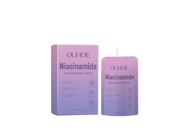 Crema corporal con niacinamida, loción iluminadora, hidratante y reafirmante para un tono de piel uniforme, 100 g