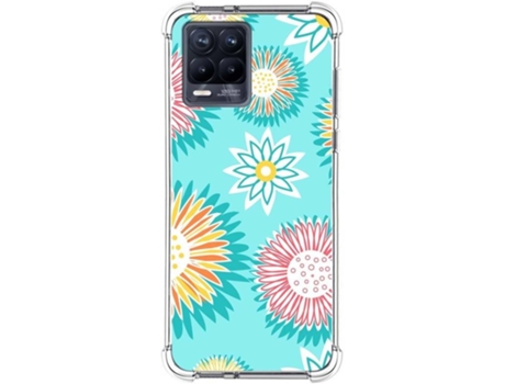 Carcasa Realme 8 4G TUMUNDOSMARTPHONE Dibujos Antigolpes Flores 05 Multicolor