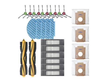 Pano de limpeza hepa 27pcs para ecovacs deebot ozmo t8 t8 aivi robot