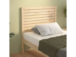 Cabecero De Cama Madera Maciza De Pino 96x4x100 Cm