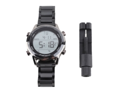 Reloj Digital Multifuncional Para Hombre, Resistente Al Agua Hasta 50 M Con Luz Nocturna Led.