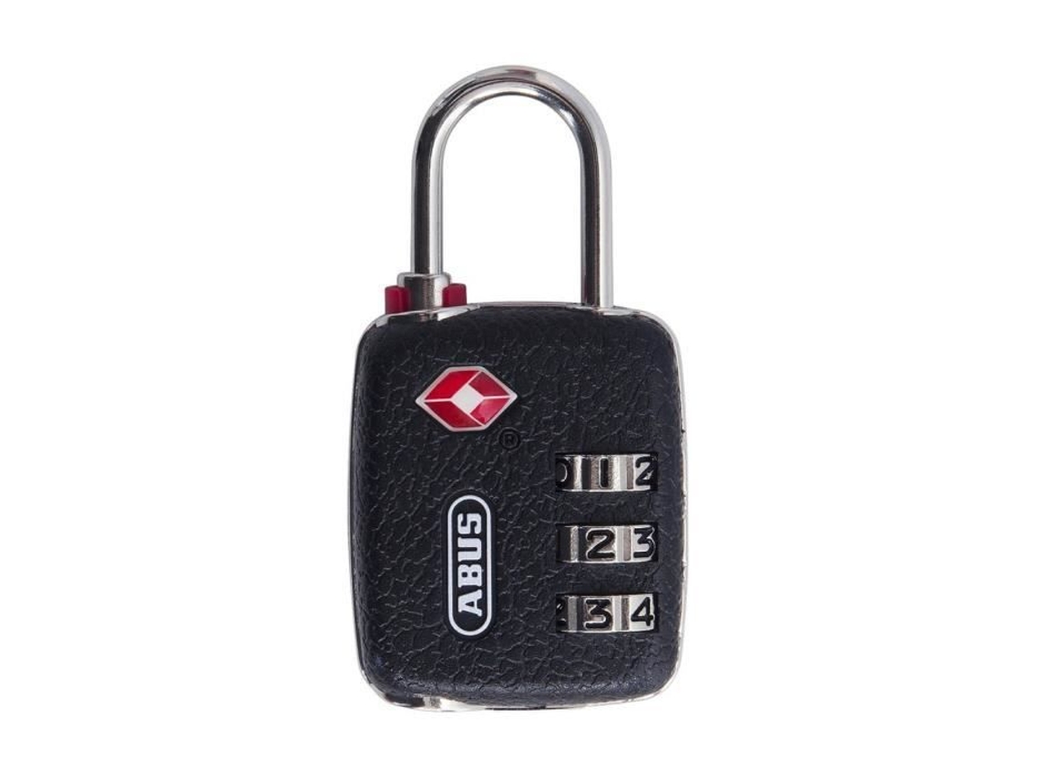 Cadenas De Combinación Tsa 146 30mm Negro Abus Ideal Para Viajes